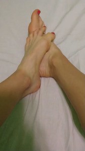 Feet In The Bed